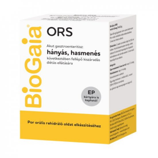 BIOGAIA ORS SPEC ÉLELMISZER POR ÚJ! - 7X5,5G